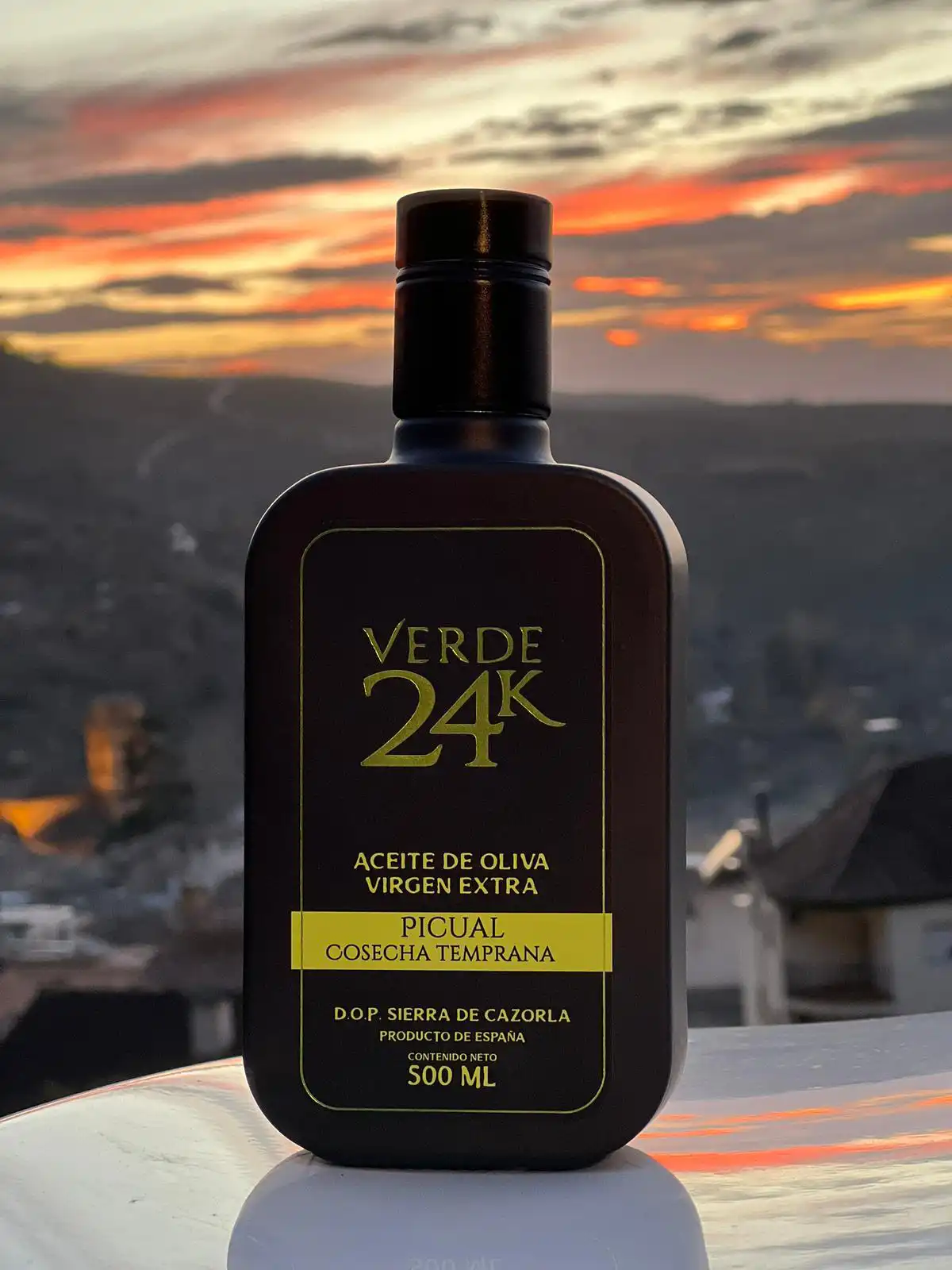 Aceite de Oliva Virgen Extra Gourmet de Cazorla y Jaén VERDE 24K